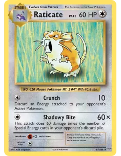 Raticate - Reverse Holo