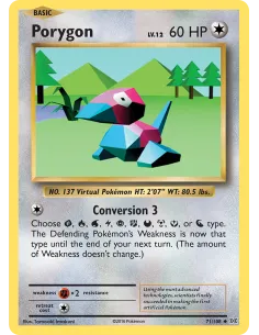 Porygon - Reverse Holo