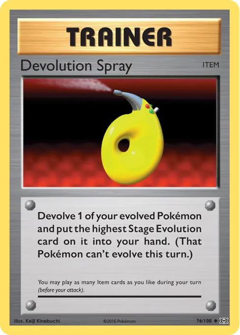 Devolution Spray - Reverse Holo