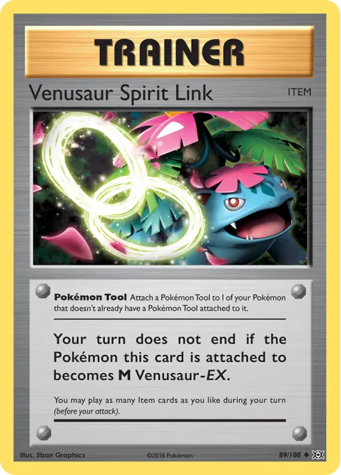 Venusaur Spirit Link - Reverse Holo