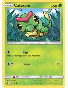 Caterpie - Reverse Holo