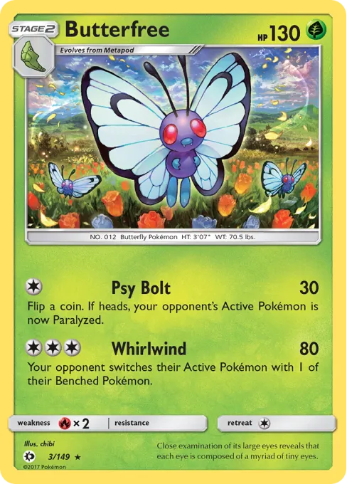 Butterfree - Reverse Holo