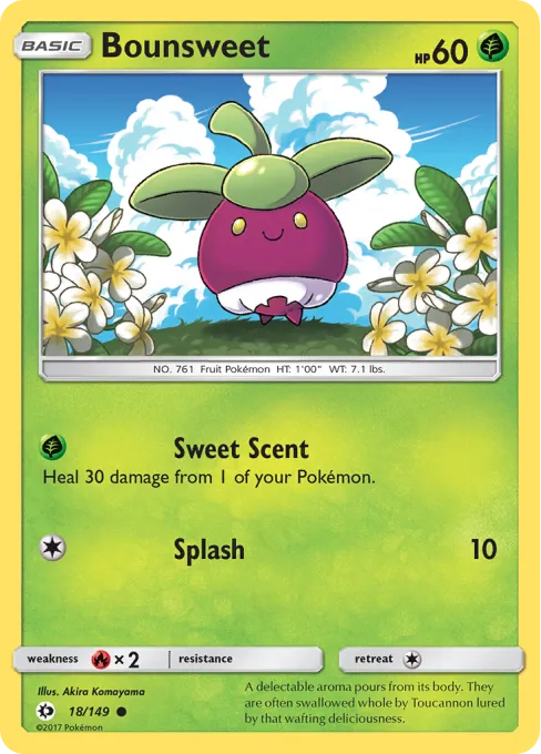 Bounsweet - Reverse Holo