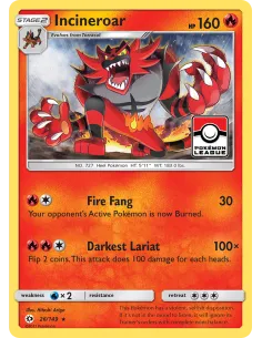 Incineroar - Reverse Holo