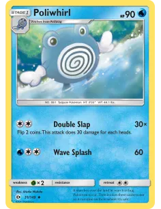 Poliwhirl - Reverse Holo