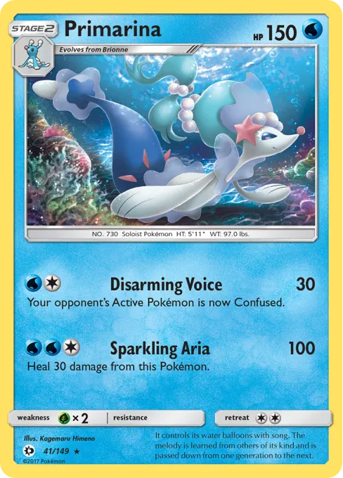 Primarina - Reverse Holo