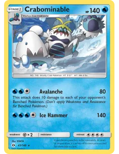 Crabominable - Reverse Holo