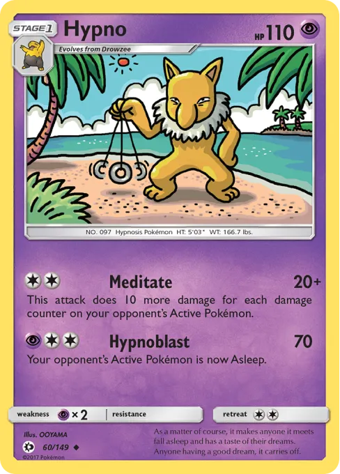 Hypno - Reverse Holo