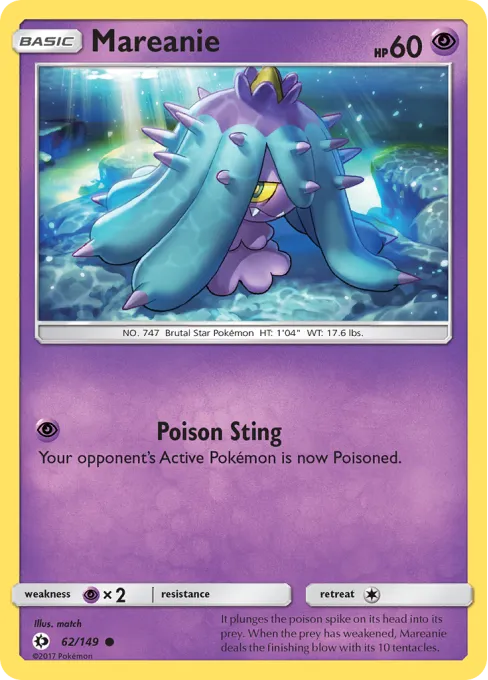 Mareanie - Reverse Holo
