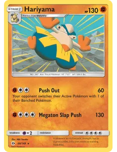 Hariyama - Reverse Holo