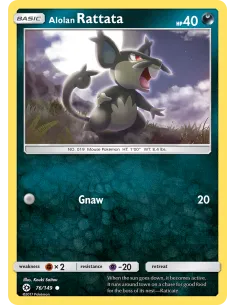 Alolan Rattata - Reverse Holo