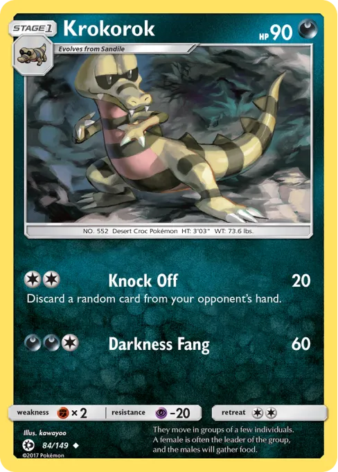 Krokorok - Reverse Holo