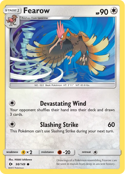 Fearow - Reverse Holo