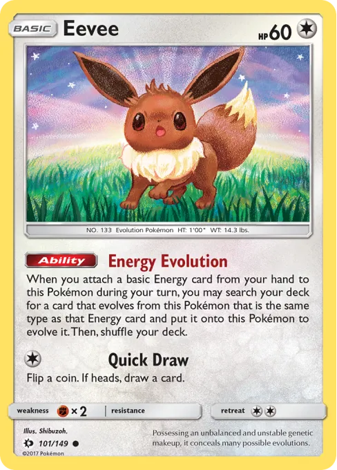 Eevee - Reverse Holo