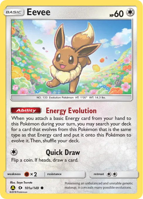 Eevee - Reverse Holo