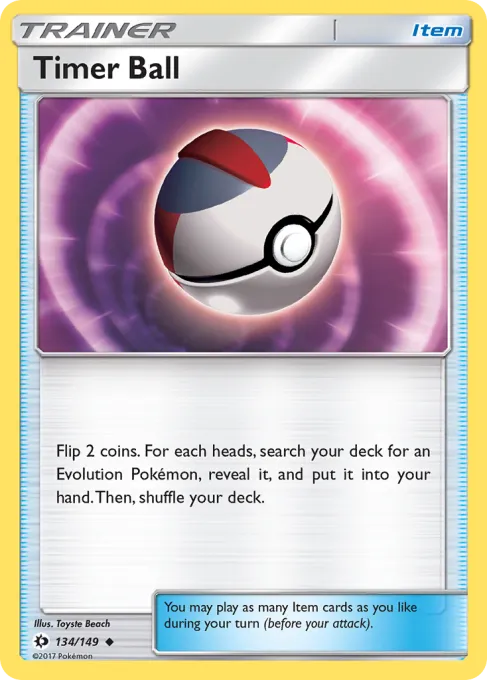 Timer Ball - Reverse Holo