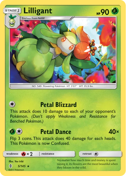 Lilligant - Reverse Holo