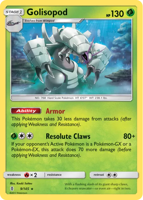 Golisopod - Reverse Holo