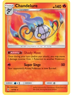 Chandelure - Reverse Holo