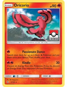 Oricorio - Reverse Holo