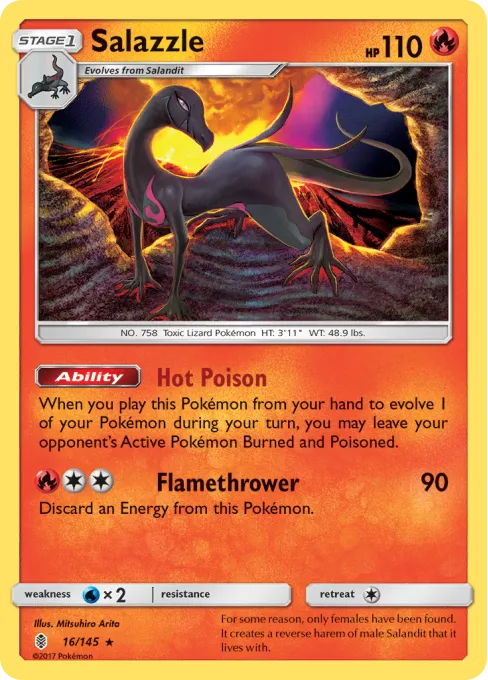Salazzle - Reverse Holo