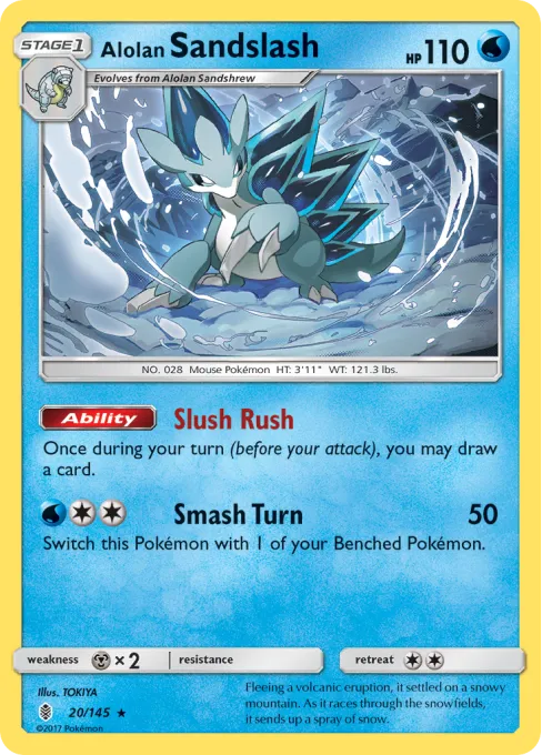 Alolan Sandslash - Reverse Holo
