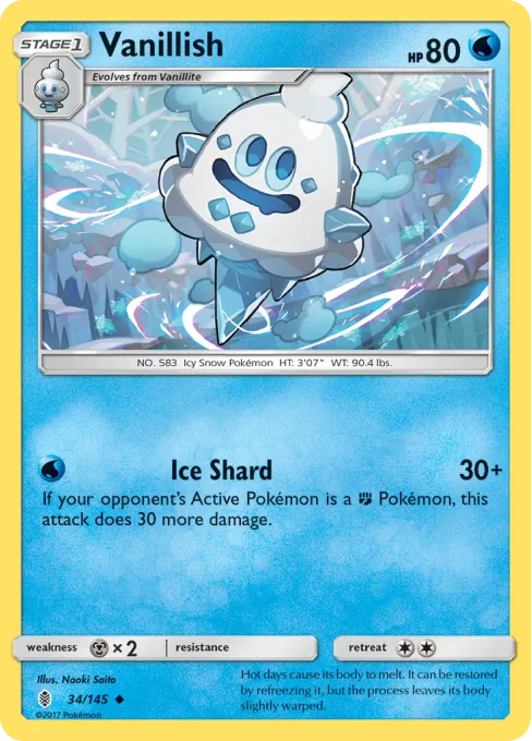 Vanillish - Reverse Holo