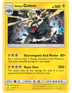 Alolan Golem - Reverse Holo