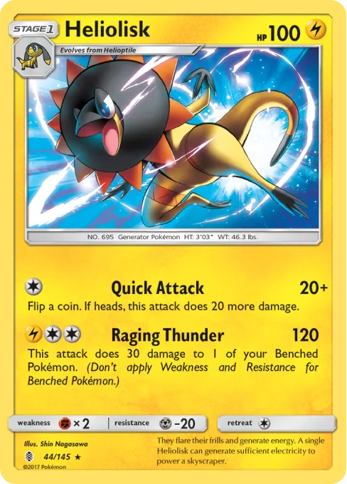 Heliolisk - Reverse Holo