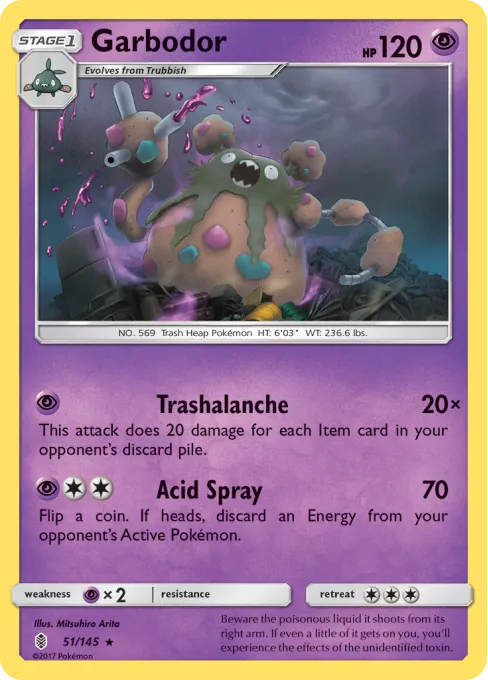 Garbodor - Reverse Holo