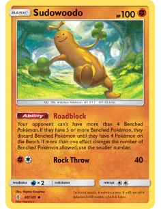 Sudowoodo - Reverse Holo