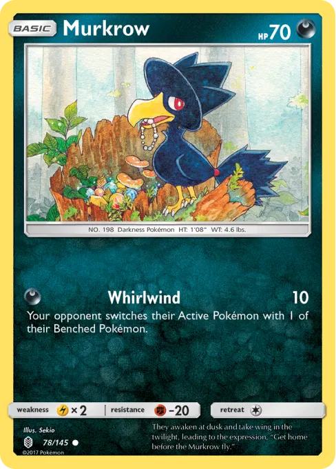 Murkrow - Reverse Holo