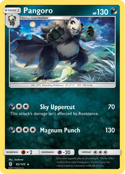 Pangoro - Reverse Holo