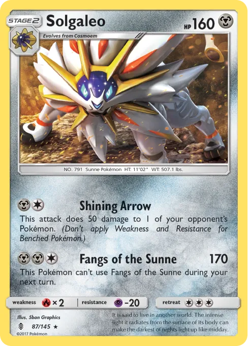 Solgaleo - Reverse Holo
