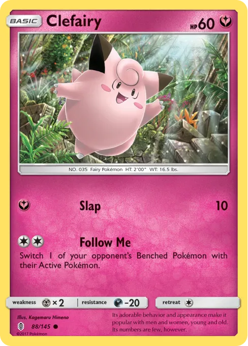 Clefairy - Reverse Holo