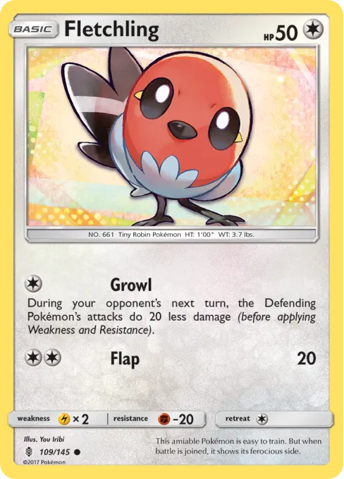 Fletchling - Reverse Holo