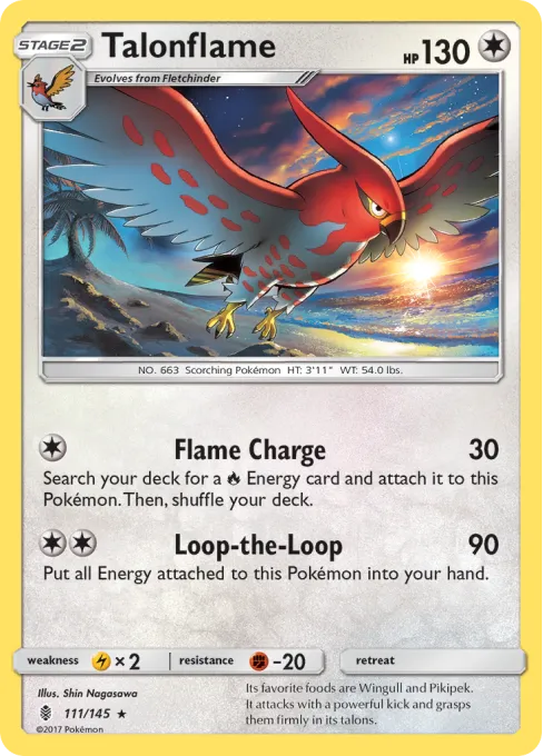 Talonflame - Reverse Holo