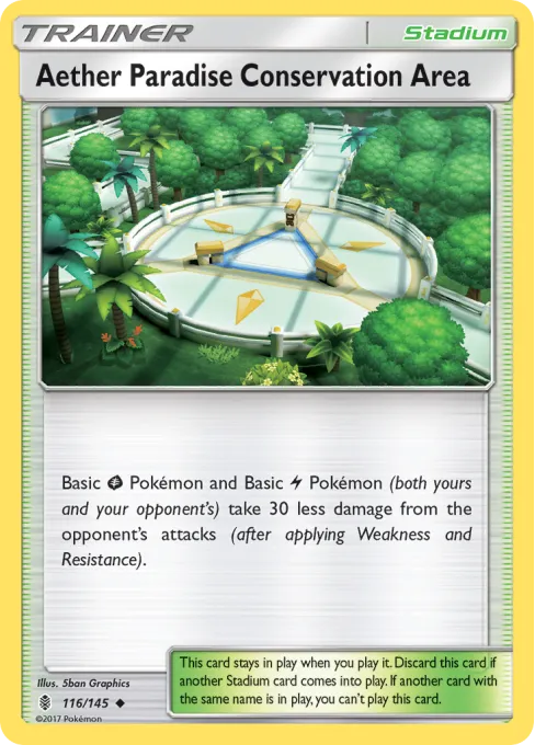 Aether Paradise Conservation Area - Reverse Holo