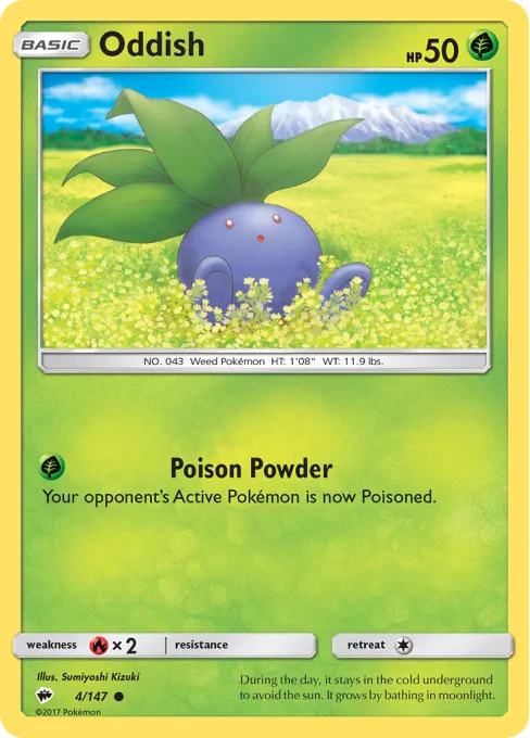 Oddish - Reverse Holo
