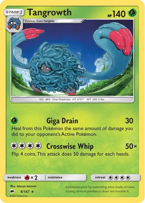 Tangrowth - Reverse Holo