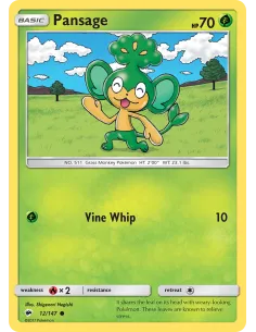 Pansage - Reverse Holo