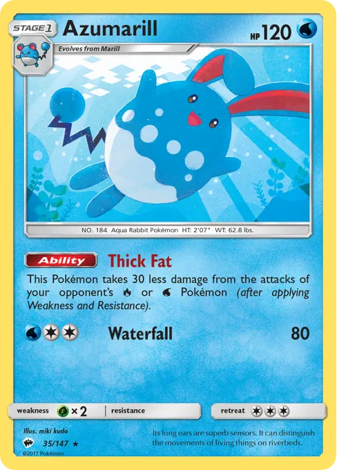Azumarill - Reverse Holo