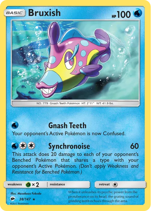 Bruxish - Reverse Holo