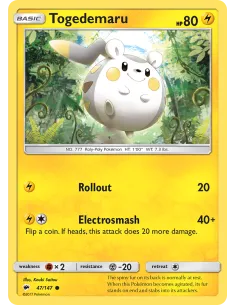 Togedemaru - Reverse Holo