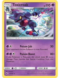 Toxicroak - Reverse Holo