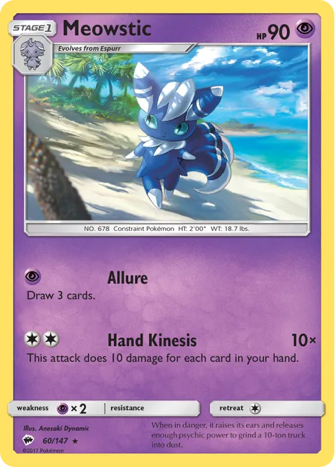 Meowstic - Reverse Holo
