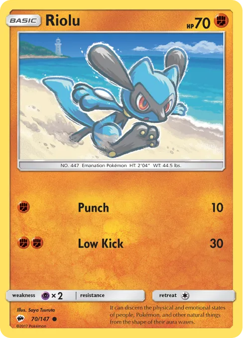 Riolu - Reverse Holo