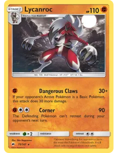 Lycanroc - Reverse Holo
