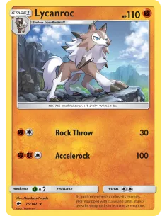 Lycanroc - Reverse Holo