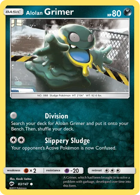 Alolan Grimer - Reverse Holo